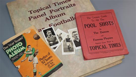 Four football albums